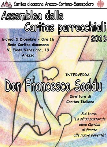 Il direttore di Caritas Italiana giovedì ad Arezzo
