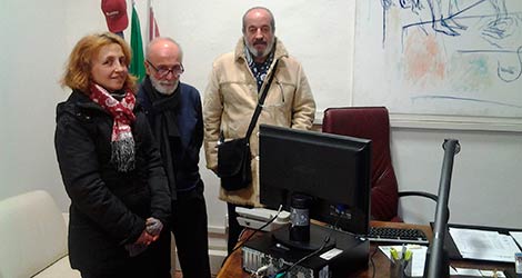 La ‘protesta silenziosa’ di Teresio e Dolora approda ad Arezzo