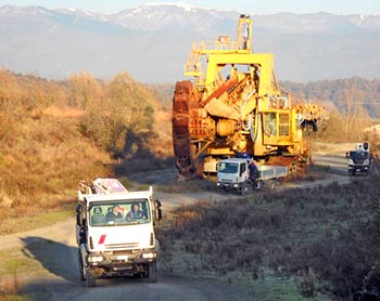 Cavriglia, Santa Barbara: la miniera Enel per la guida in sicurezza dei fuoristrada