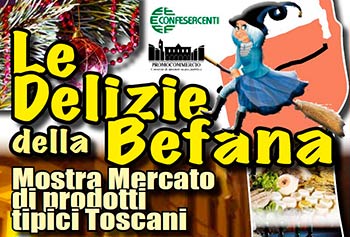 Ad Arezzo le delizie  della befana