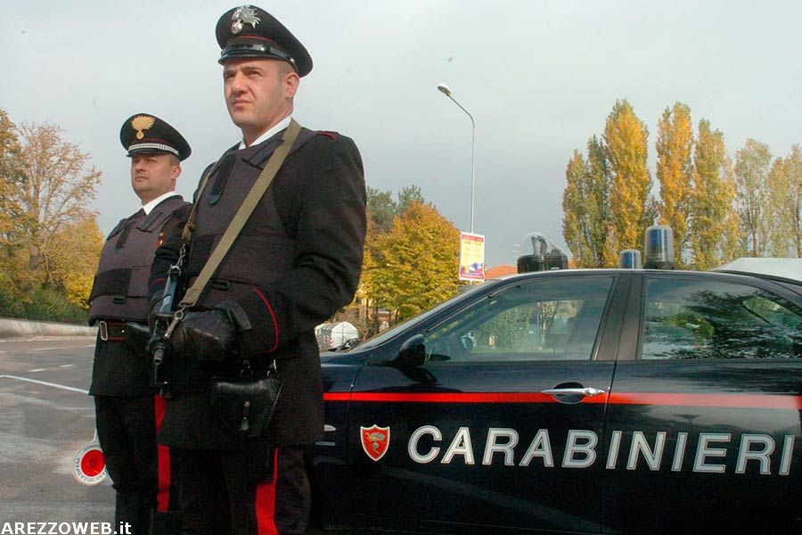 Arresti e denunce messe in atto dai Carabinieri