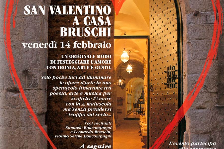 M’ILLUMINO D’AMORE: San Valentino a Casa Bruschi