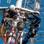 Enel – Operai su traliccio