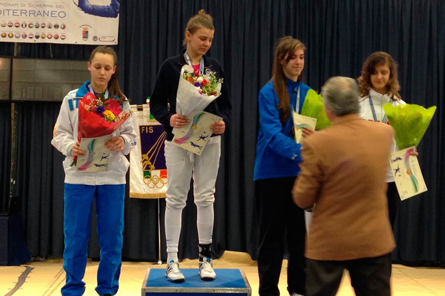 Camilla Rossi, spada d’argento