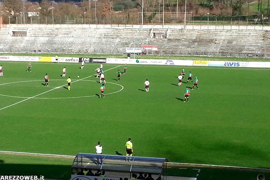 Arezzo – Flaminia: 1 – 0 – Finale