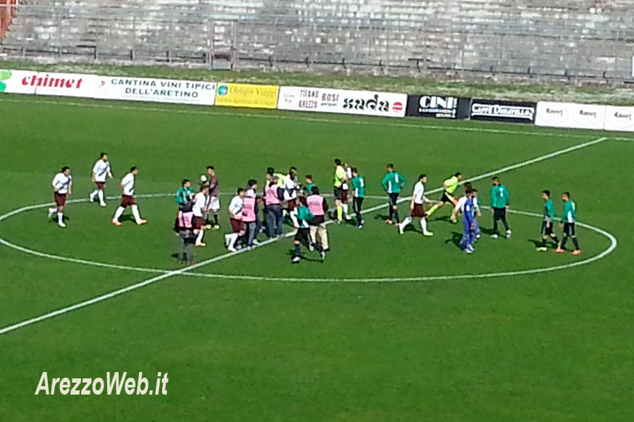 Arezzo – Colligiana 0 – 1 finale