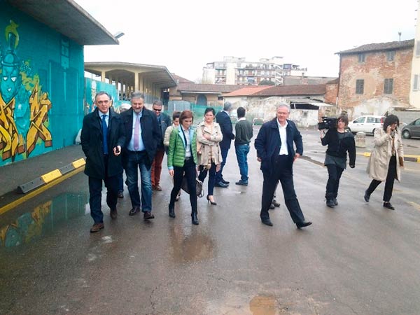 La visita del governatore Rossi a Montevarchi