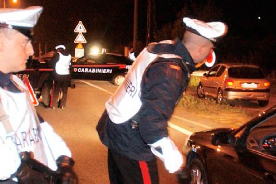 Bibbiena: controlli dei carabinieri alla festa della birra