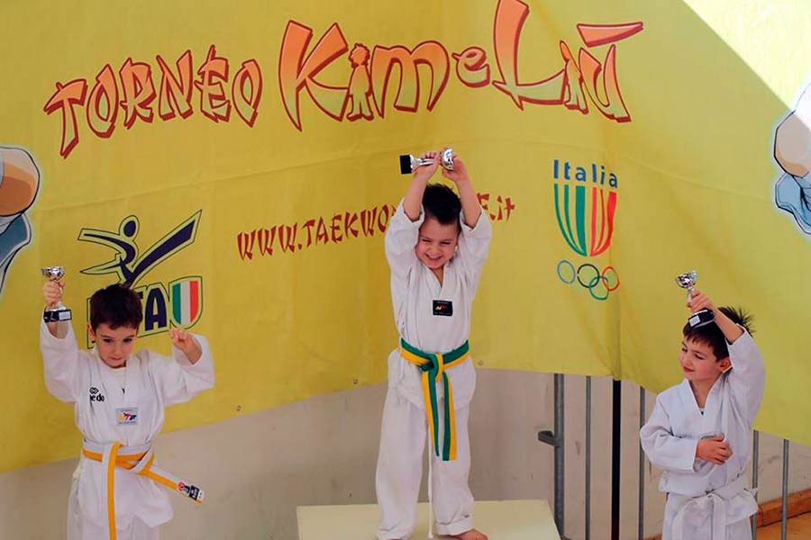I giovani del Centro Taekwondo Arezzo alla prova del Kim&Liù