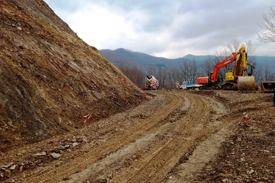 Riaperta la SP 62 Alto Corsalone, intenso lavoro sulla viabilità del Casentino