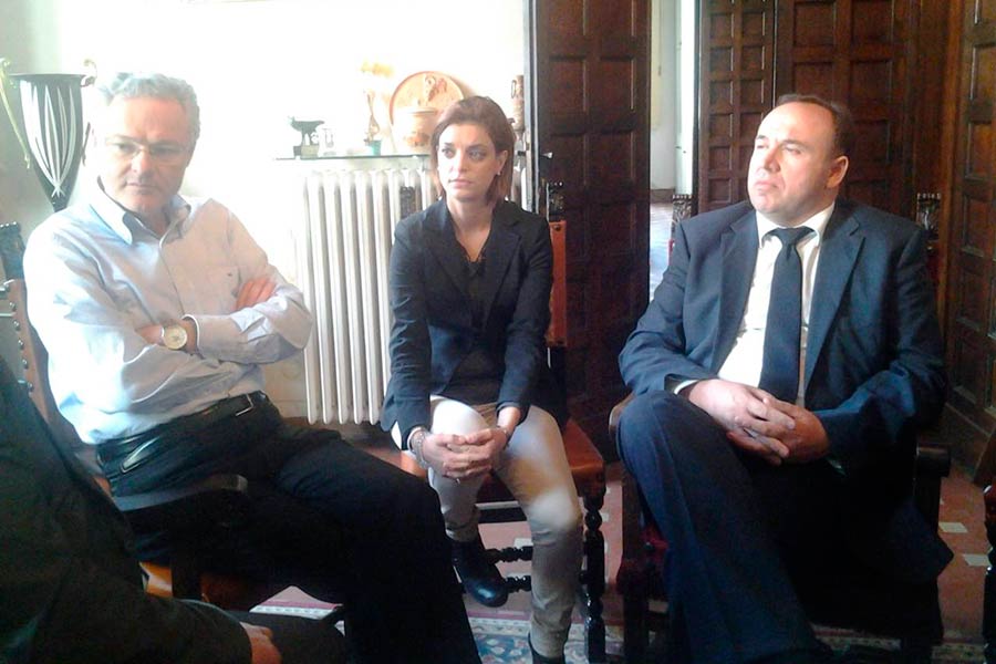 Il sindaco di Kline (Kosovo) ricevuto dal sindaco e dalla giunta in Palazzo Comunale