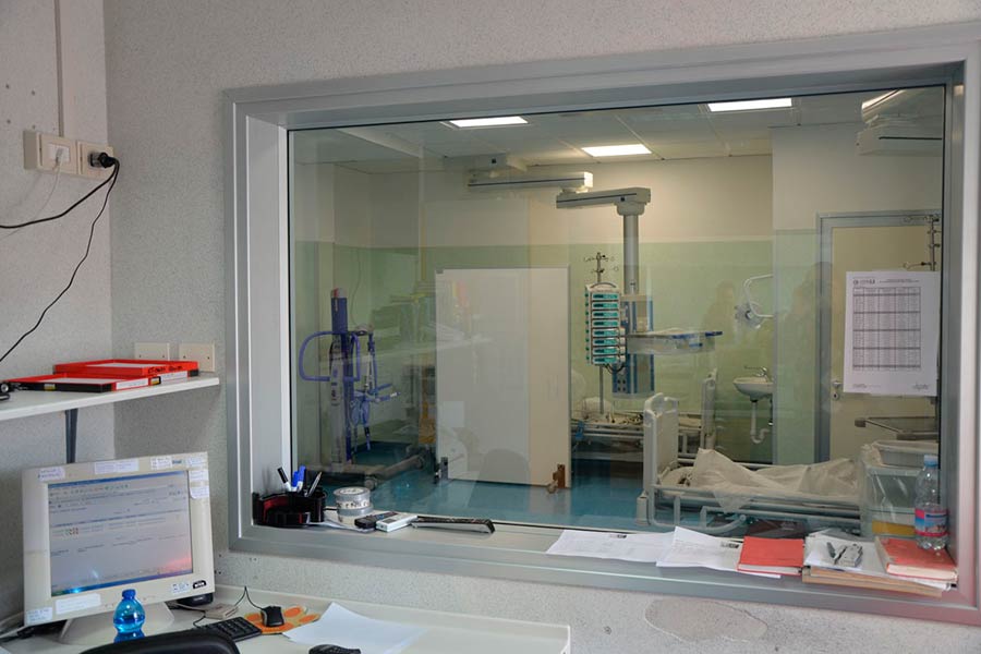 Enrico Rossi in visita all’ospedale di Bibbiena