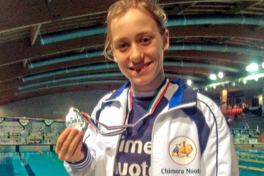 Elisa Fazzuoli vince due argenti ai Campionati Italiani di nuoto