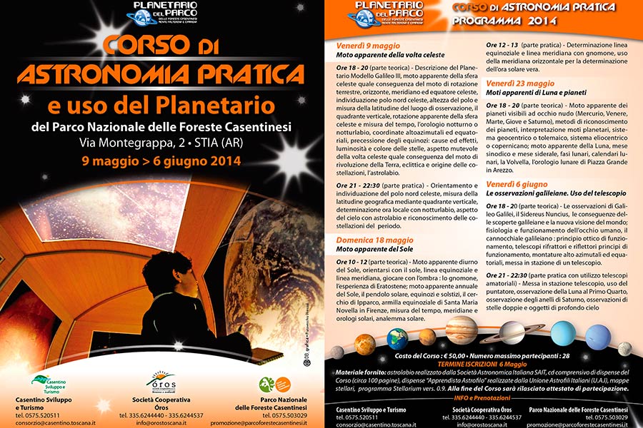 Corso di astronomia pratica e uso del planetario