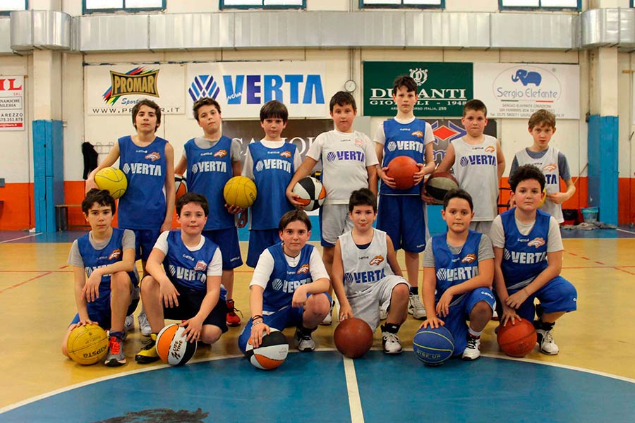Il basket è entusiasmo per gli Aquilotti della Sba