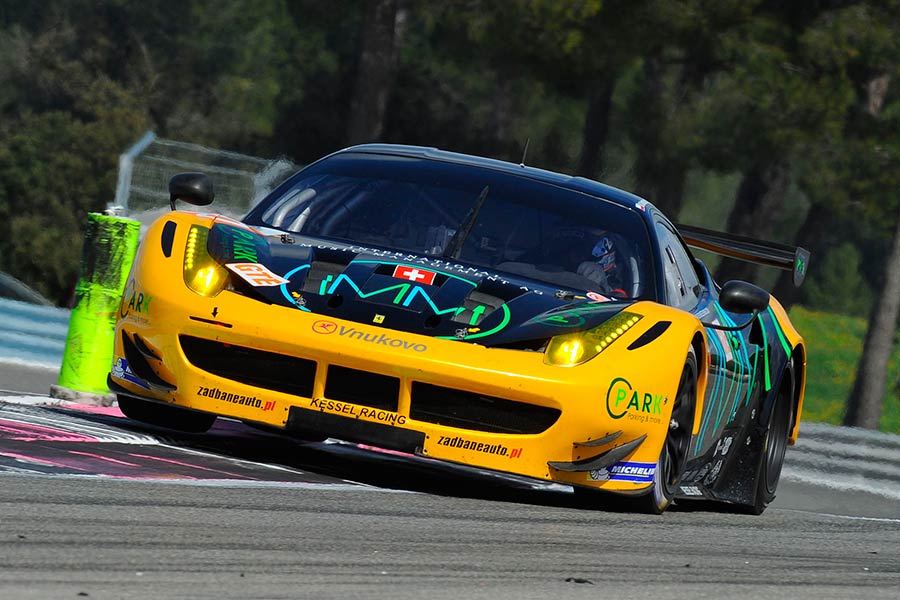 Giacomo Piccini a Silverstone per la prima gara dell’European le Mans Series con la Ferrari 458