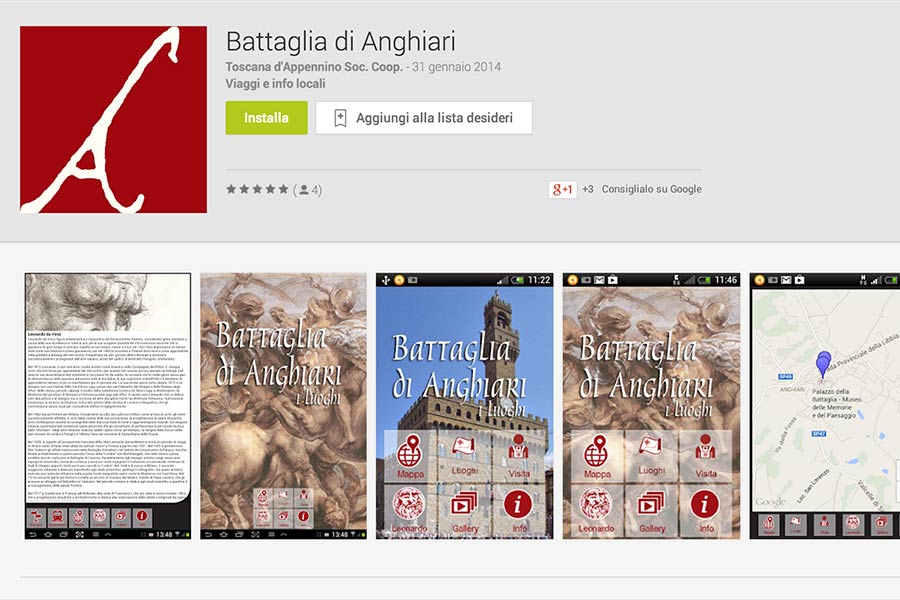 Presentata la App del “Museo della battaglia e i luoghi” di Anghiari