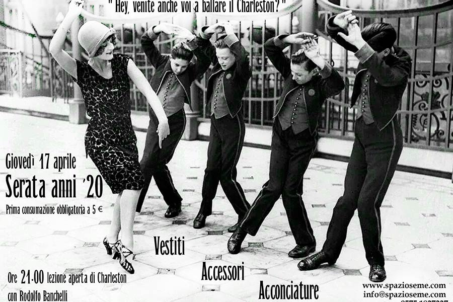 Serata anni ’20: Charleston e dintorni