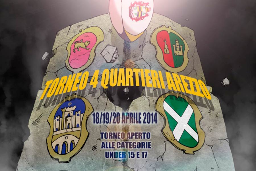 Vasari Rugby Arezzo:  dal 18 al 20 aprile Torneo internazionale dei Quattro Quartieri