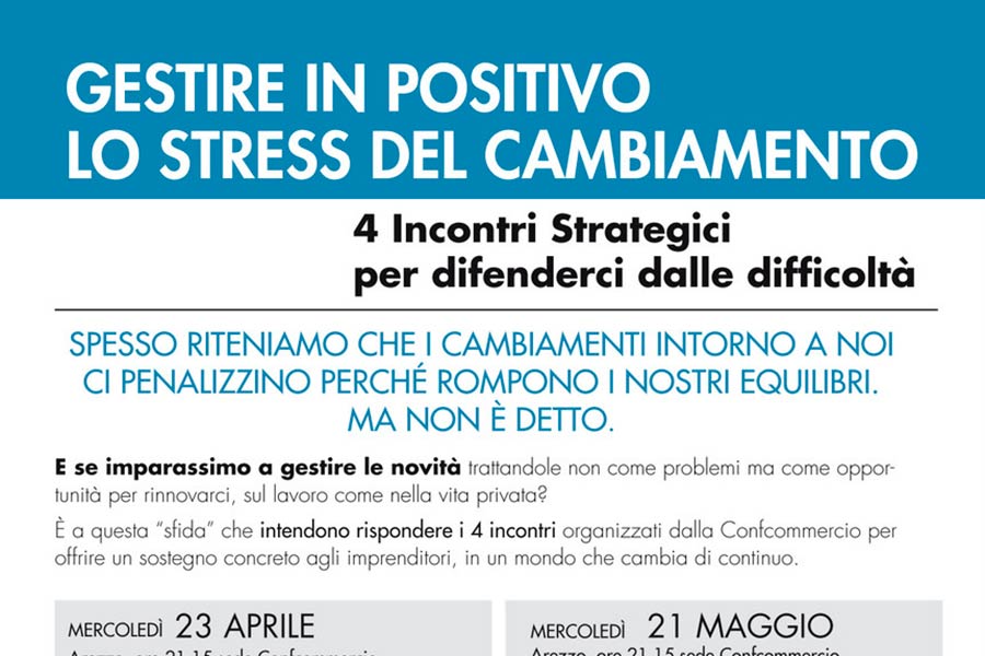 Quattro incontri per dare scacco matto alla crisi