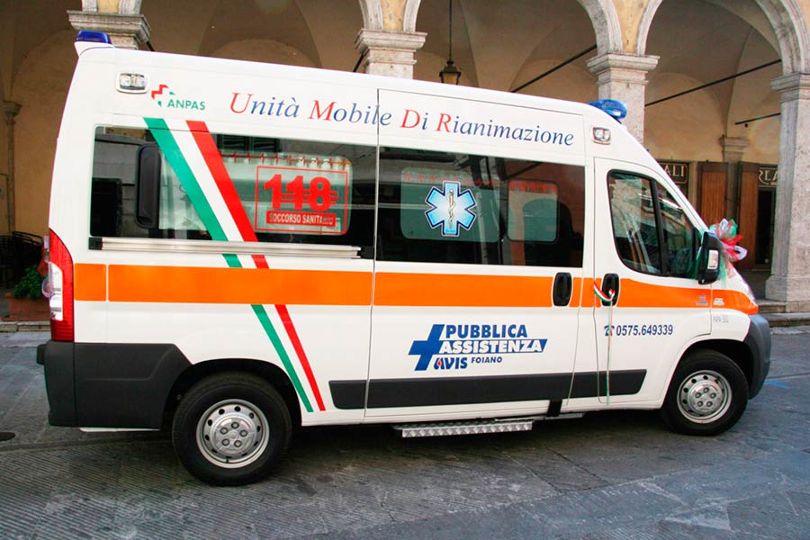 “Un’ambulanza per Marciano”
