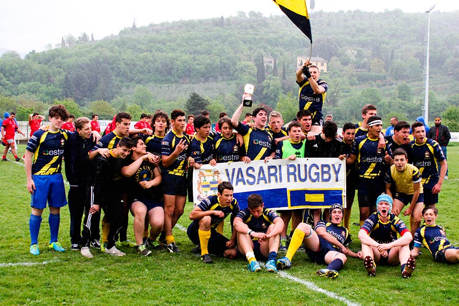 Vasari Rugby Arezzo – VYP Cariparma Rugby (Colorno) 19 – 10 CAMPIONI!