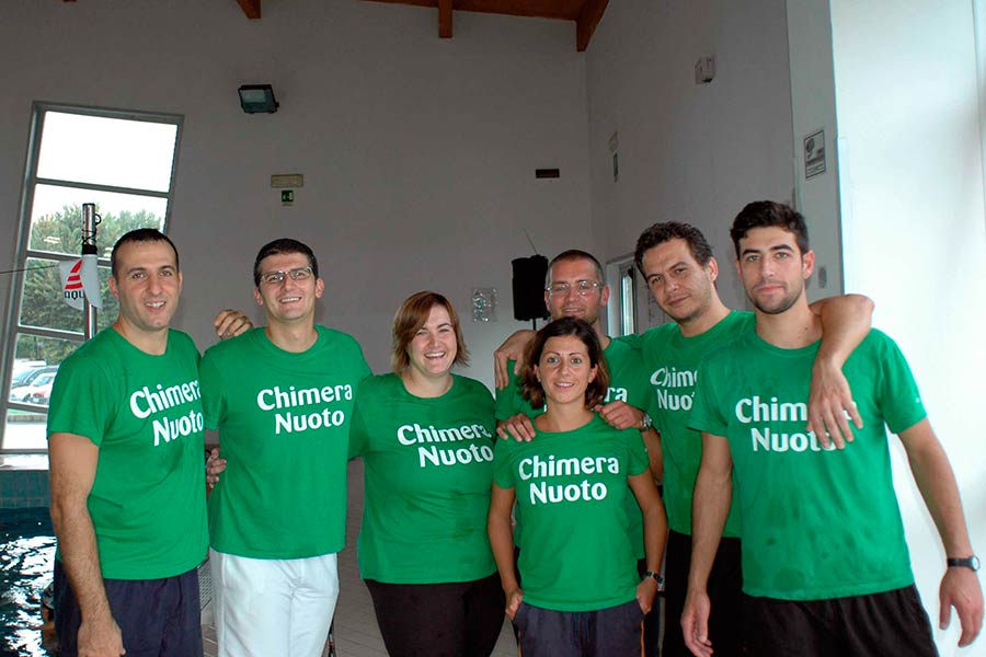 Uno stage di nuoto per tecnici e atleti al Centro Sport Chimera