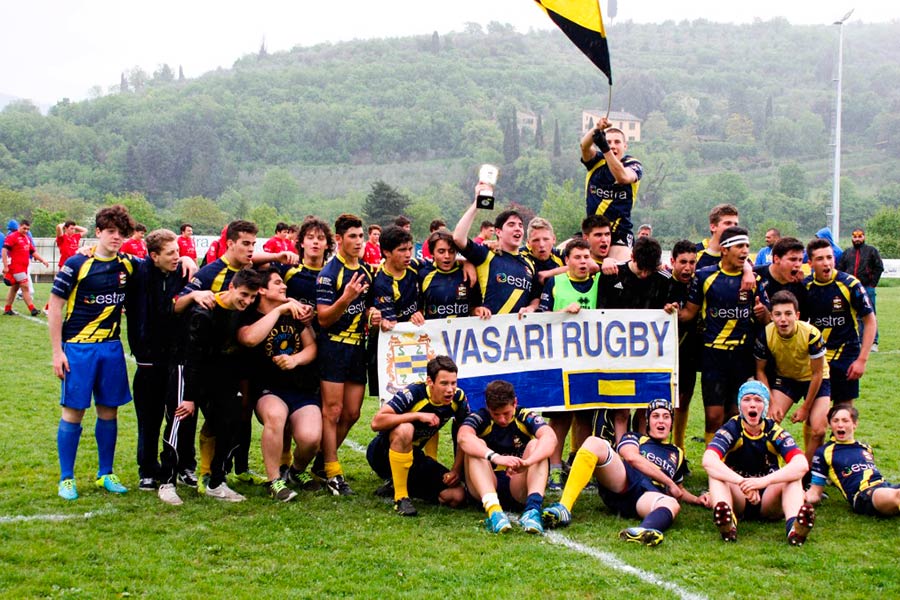 L’Under 16 del Vasari Rugby Arezzo alle semifinali per il titolo nazionale