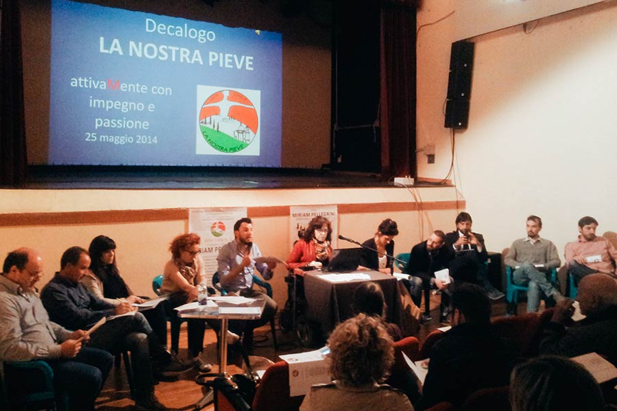 La Lista civica “La nostra Pieve” si è presentata alla cittadinanza