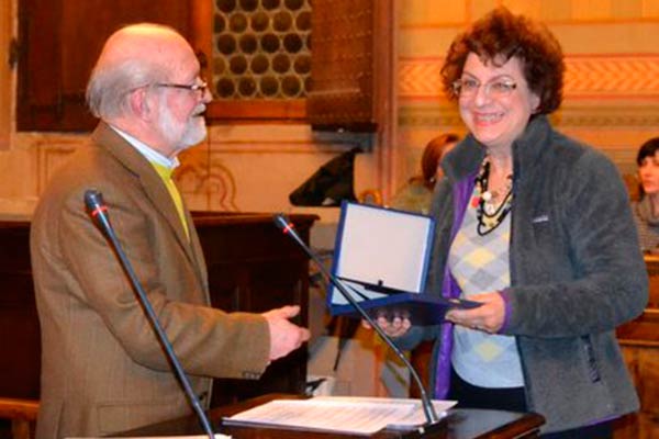 Roberta Sodi tra i premiati in Biblioteca per il Premio Tagete