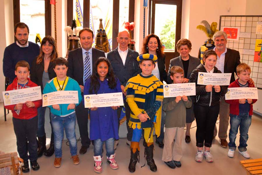 I premiati della borsa di studio ‘Edo Gori’