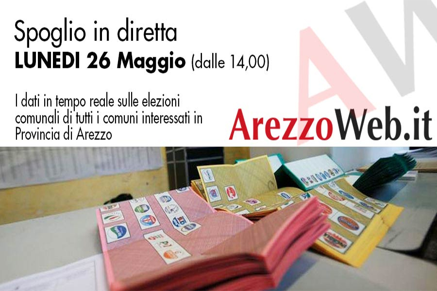 Elezioni Comunali 2014 – Lo spoglio in Tempo Reale su ArezzoWeb.it