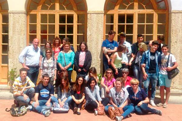 Studenti della scuola Albert Thomas di Roanne ospiti dell’istituto professionale magiotti di Montevarchi