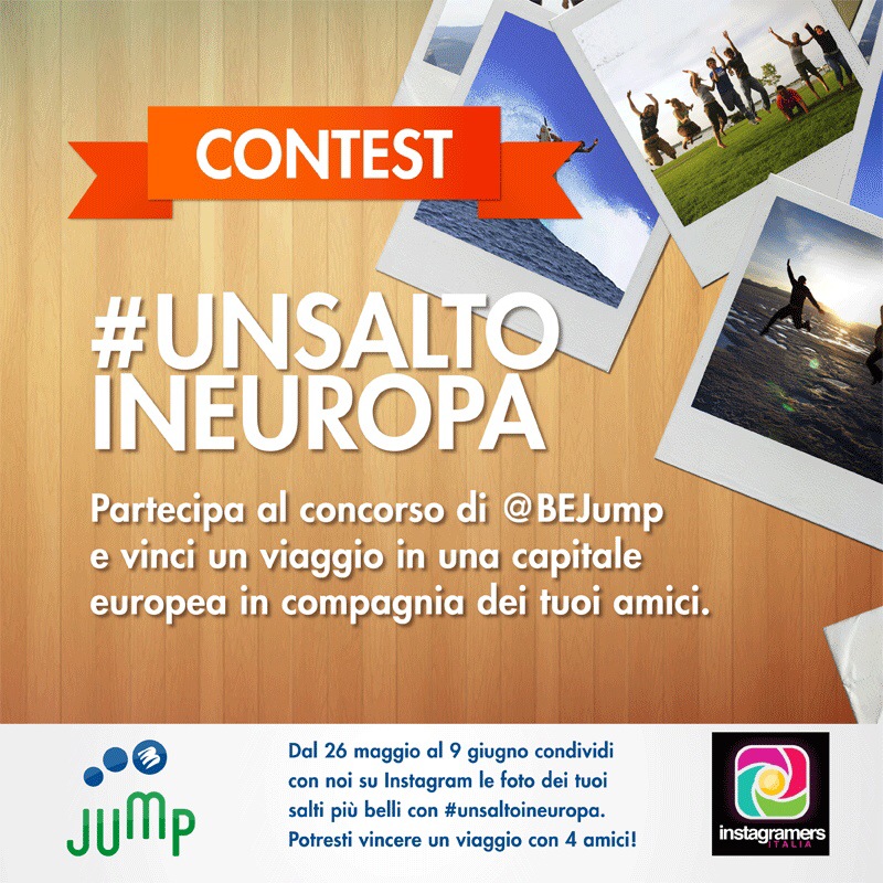 BE Jump, l’offerta di Banca Etruria per i giovani under 30 lancia il contest fotografico #UnsaltoinEuropa