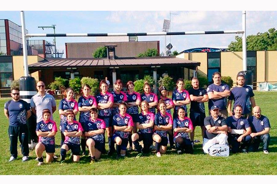 Le Ladies del Rugby Clanis Cortona a Parma per le finali di Coppa Italia di rugby a sette