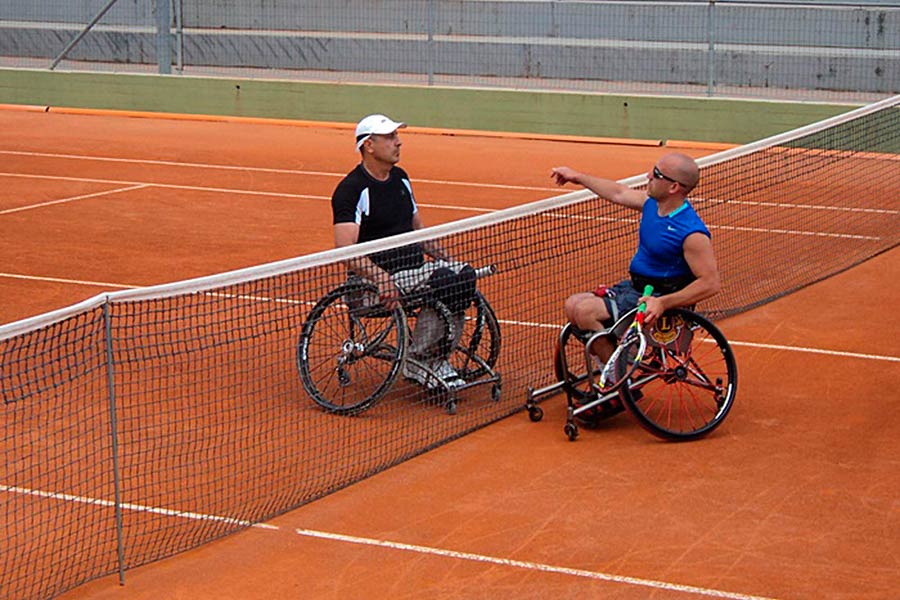 Tennis in carrozzina, buona la prima al Tc Castiglionese