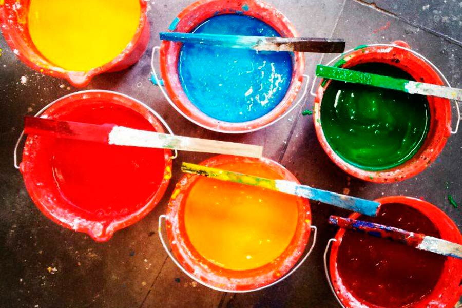 Festival of colours: a Foiano della Chiana (Ar) il flash mob più colorato