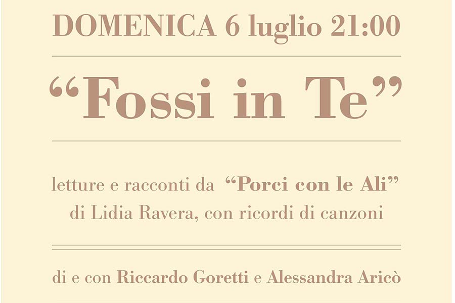 “Fossi in te”, spettacolo teatrale alla Casa delle Culture