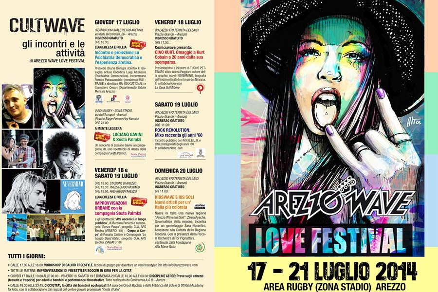 Ai nastri di partenza la 28esima edizione di Arezzo Wave Love Festival – PROGRAMMA