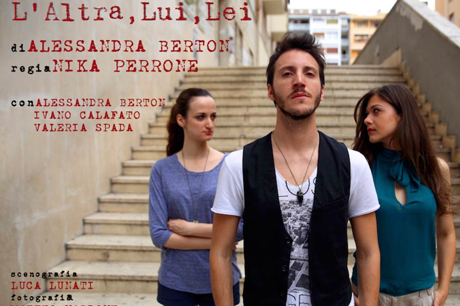 Il 19 luglio a San Giovanni Valdarno va in scena la prima teatrale “L’Altra, Lui, Lei”