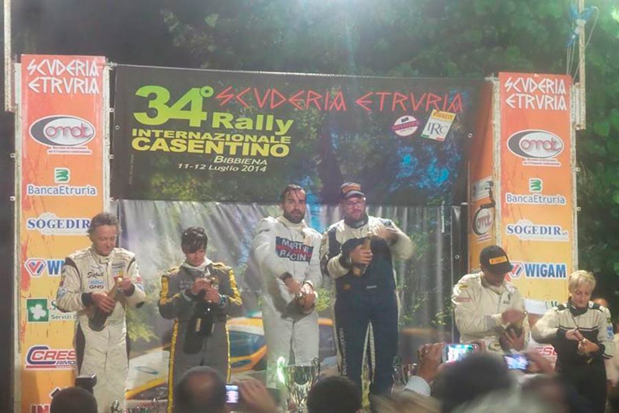 Bidini e Alicervi vincono il rally del Casentino Nazionale