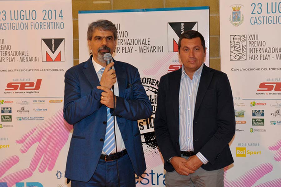Taglio del nastro per la 18esima edizione del Premio Fair Play Menarini