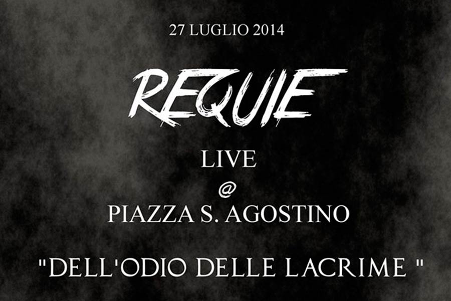 REQUIE (in concerto) in Piazza Sant’Agostino ad Arezzo