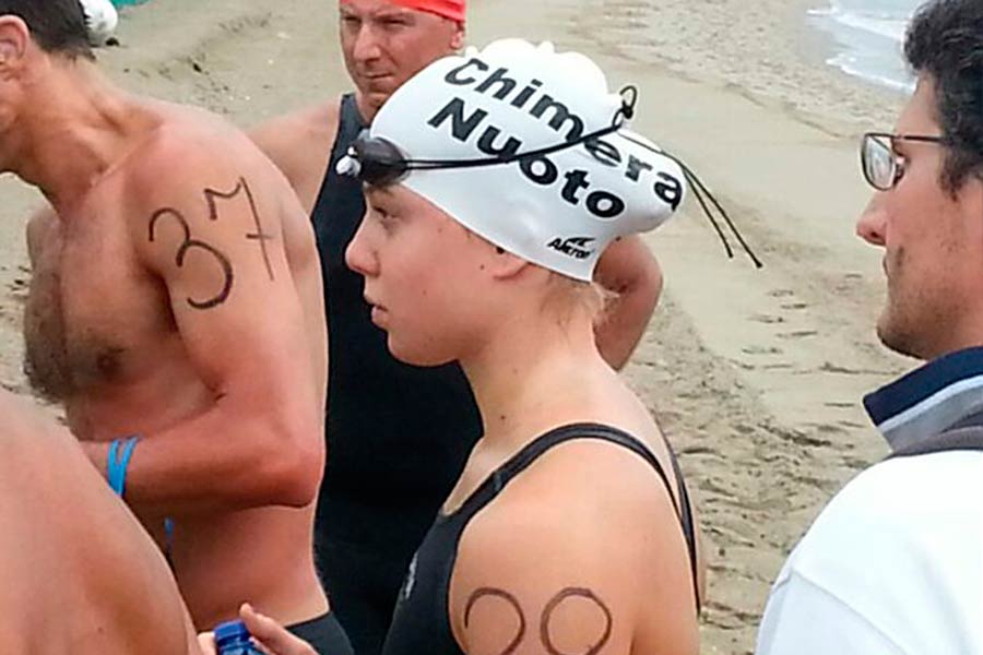 Margherita Porro, il talento aretino nel nuoto di fondo
