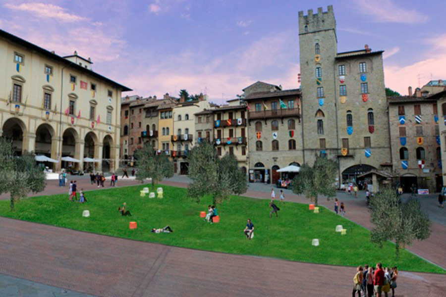Piazza Grande, un prato sotto le stelle