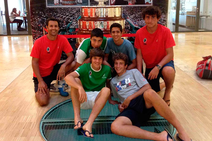 I giovani del Ct Giotto assaggiano il grande tennis internazionale