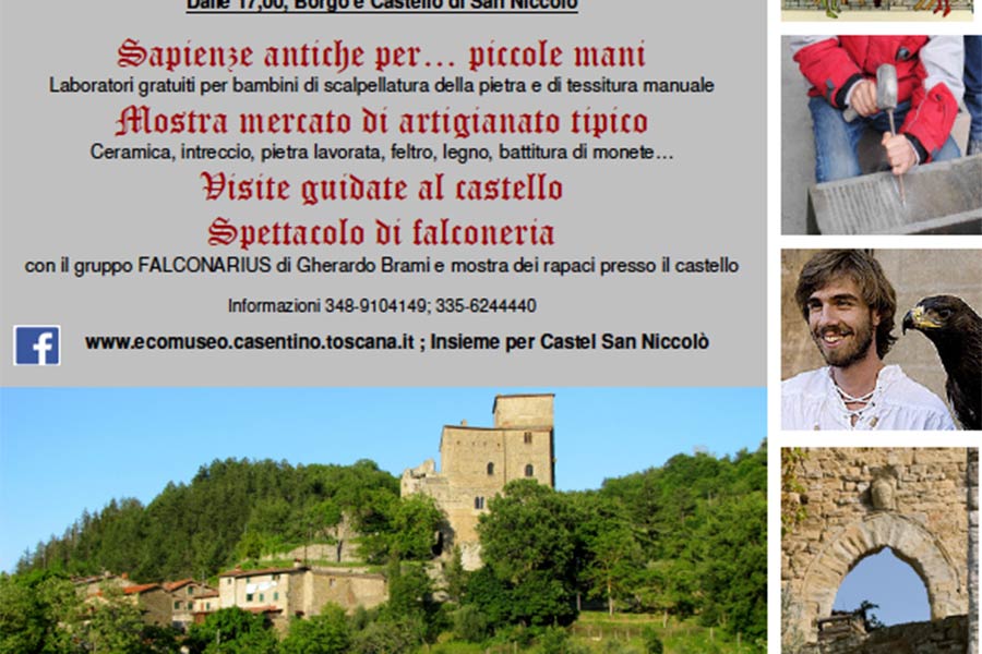 Festa medievale al Castello di S. Niccolò a Strada in Casentino