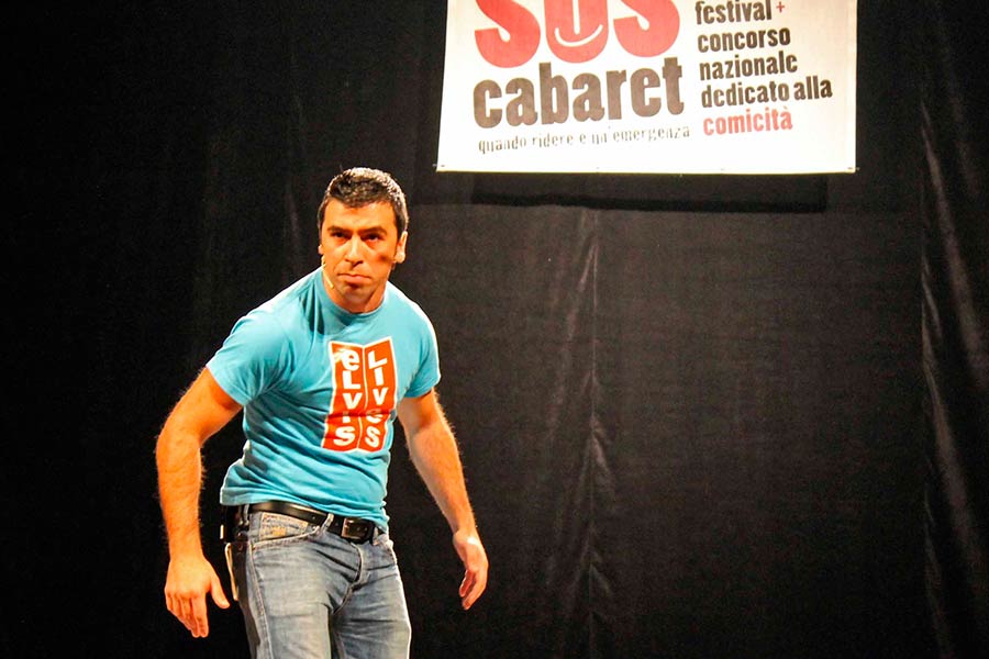 “One little man show”, Federico Melis accende Sos Cabaret