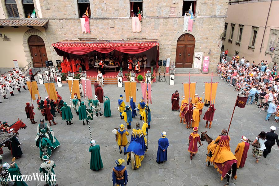 Giostra del Saracino: estrazione delle carriere – video/foto