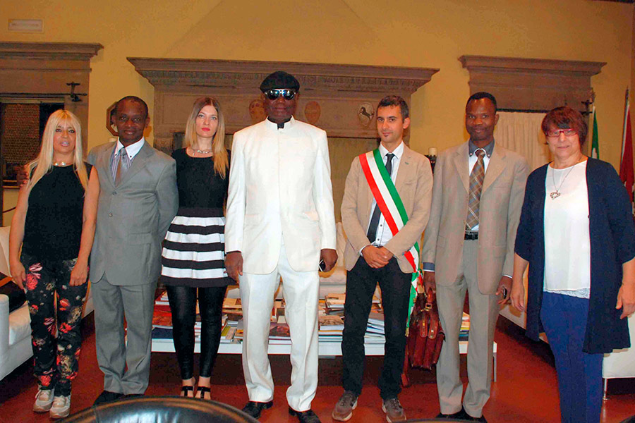Repubblica del Benin, in visita ad Arezzo il Sindaco del Comune di Abomey-Calavi